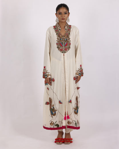 Modern Design Off White Salwar Suit