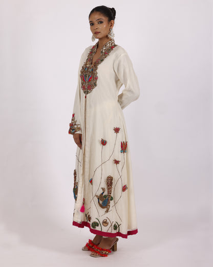 Modern Design Off White Salwar Suit