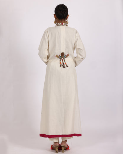 Modern Design Off White Salwar Suit