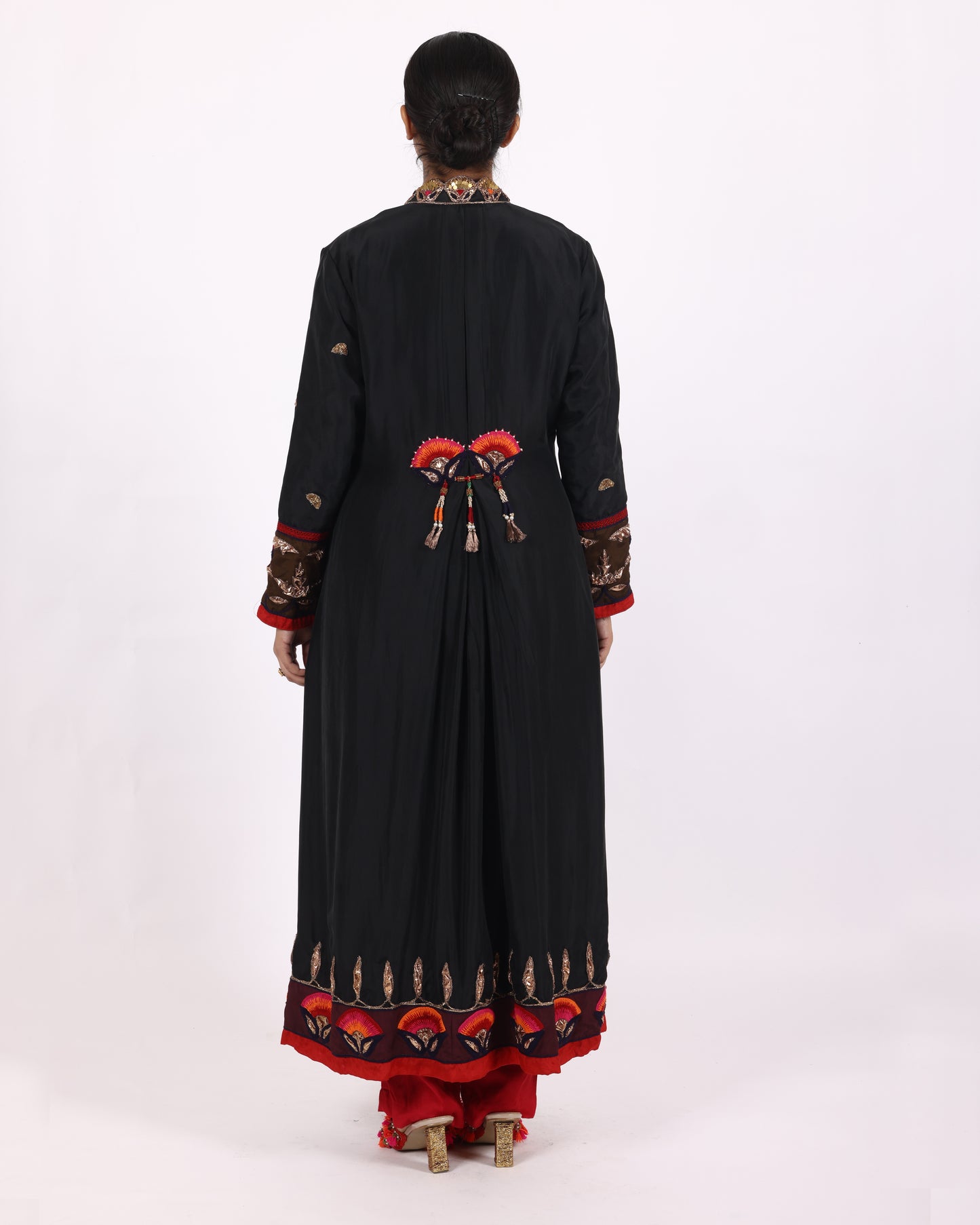 Black Silk Salwar Suit