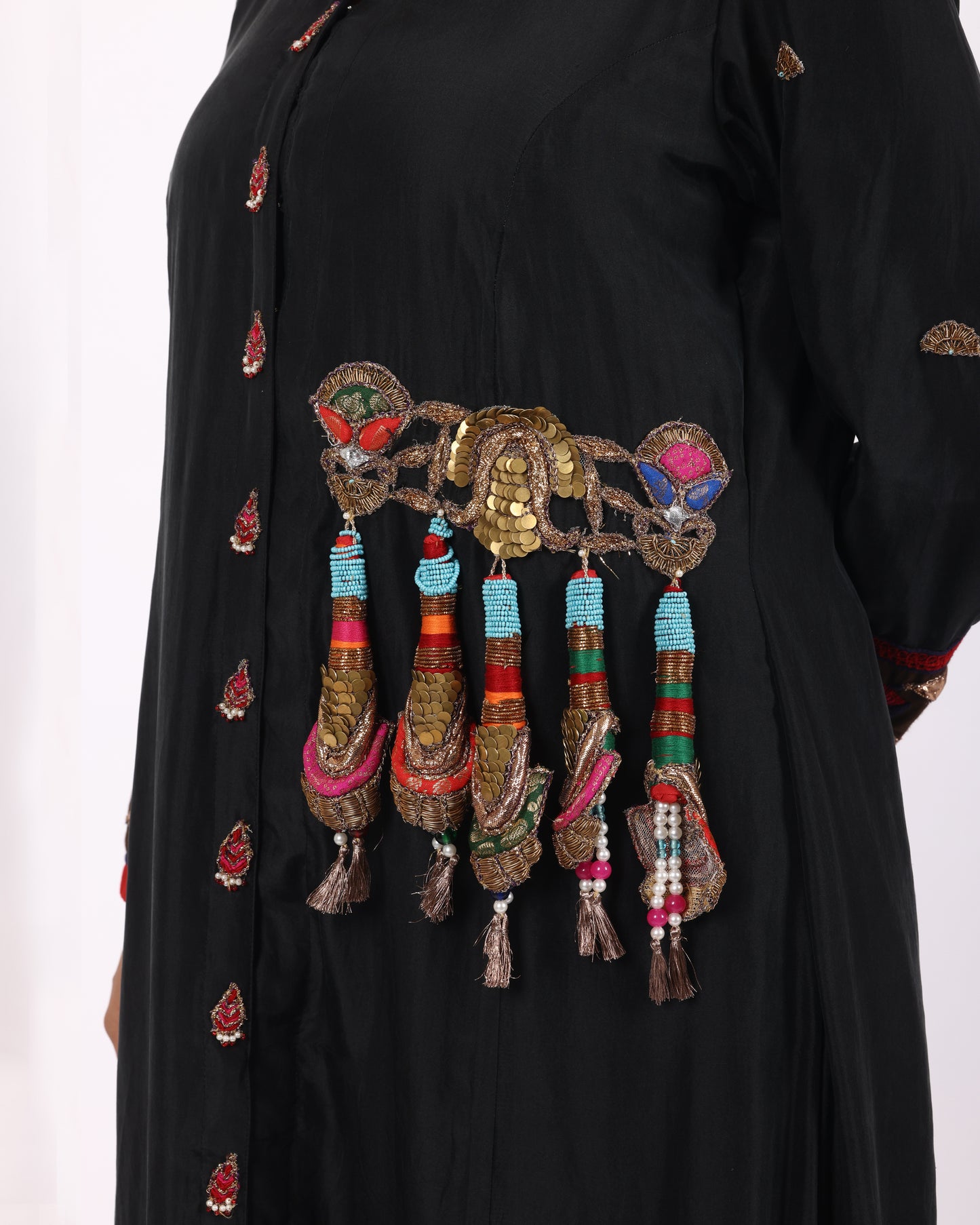 Black Silk Salwar Suit