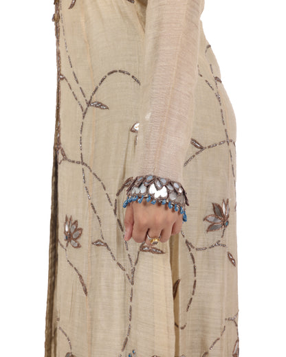 Dirty White Moonga Kora Suit