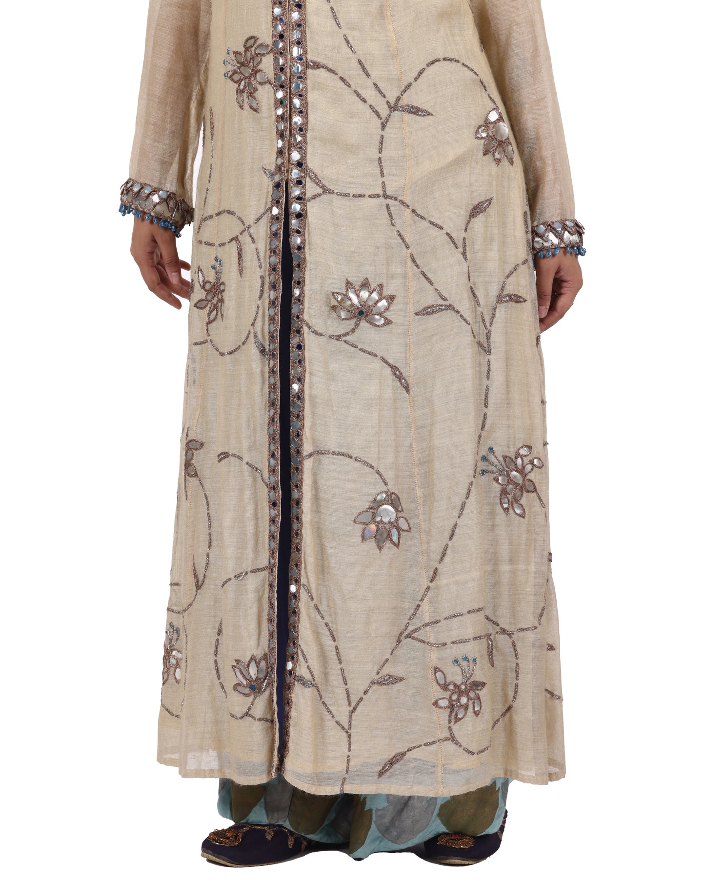 Dirty White Moonga Kora Suit