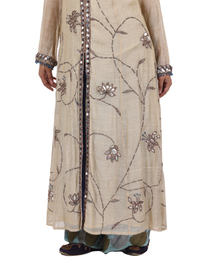 Dirty White Moonga Kora Suit