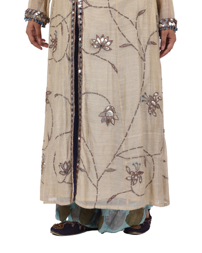 Dirty White Moonga Kora Suit